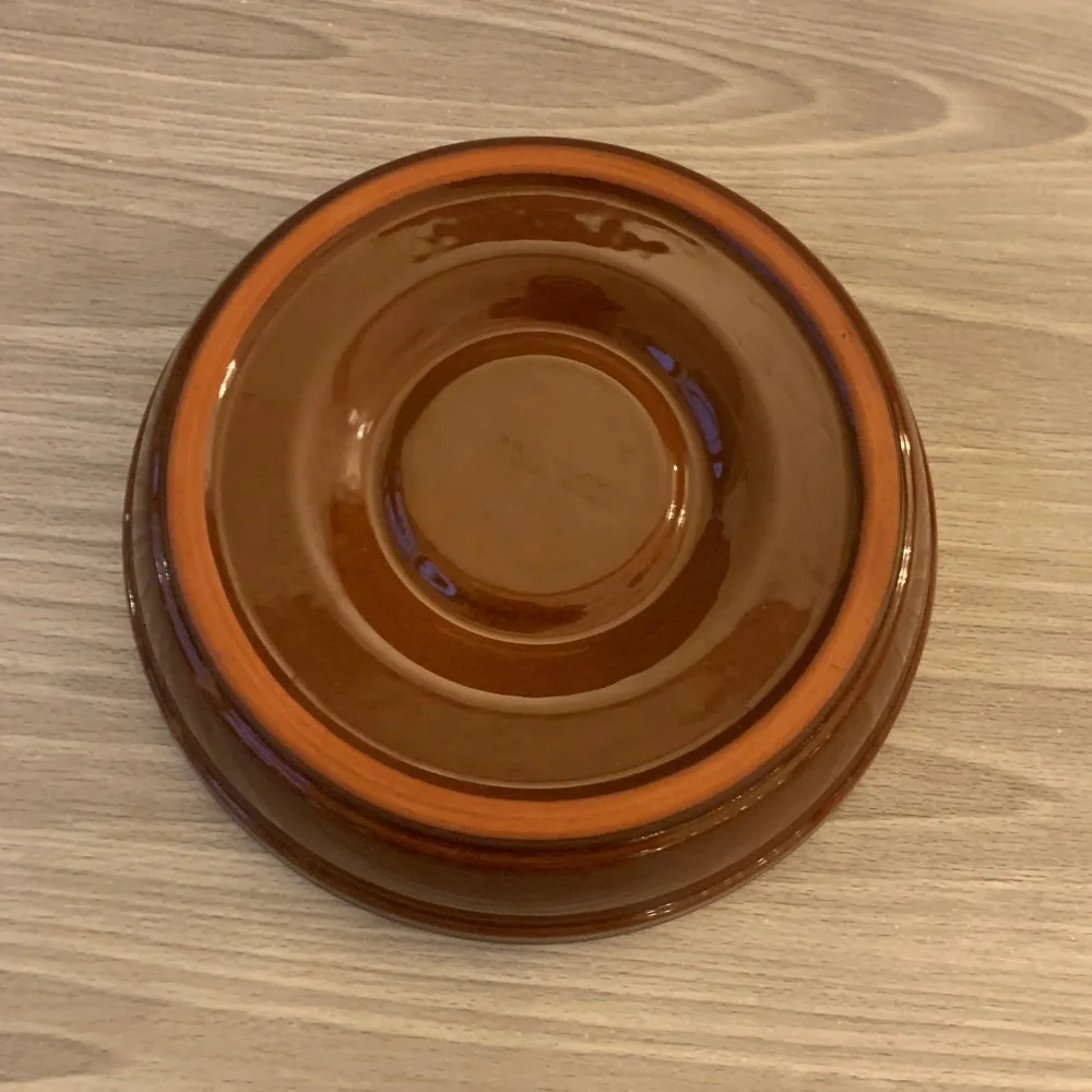 williams Sonoma Brown Ceramic Bowl